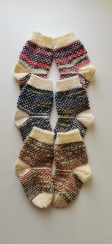 Mustersocke Mo + Moni